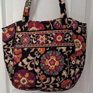 Vera Bradley Floral Patterned Tote Bag